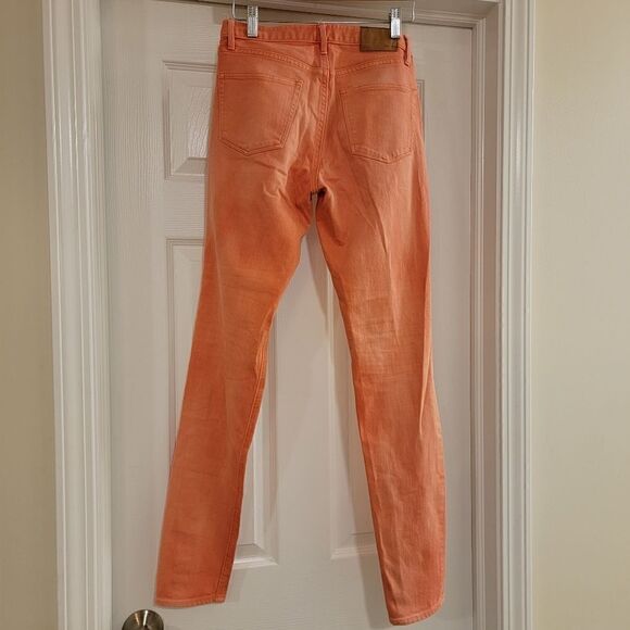 Madewell • Skinny Skinny Jeans, Coral 26x32 - Picture 3 of 5